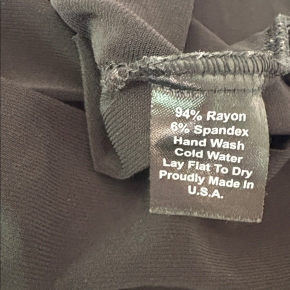 Julian Chang Lola Halter Neck Wide Leg Jumpsuit in Black Formal Dressy Size M - Picture 11 of 11